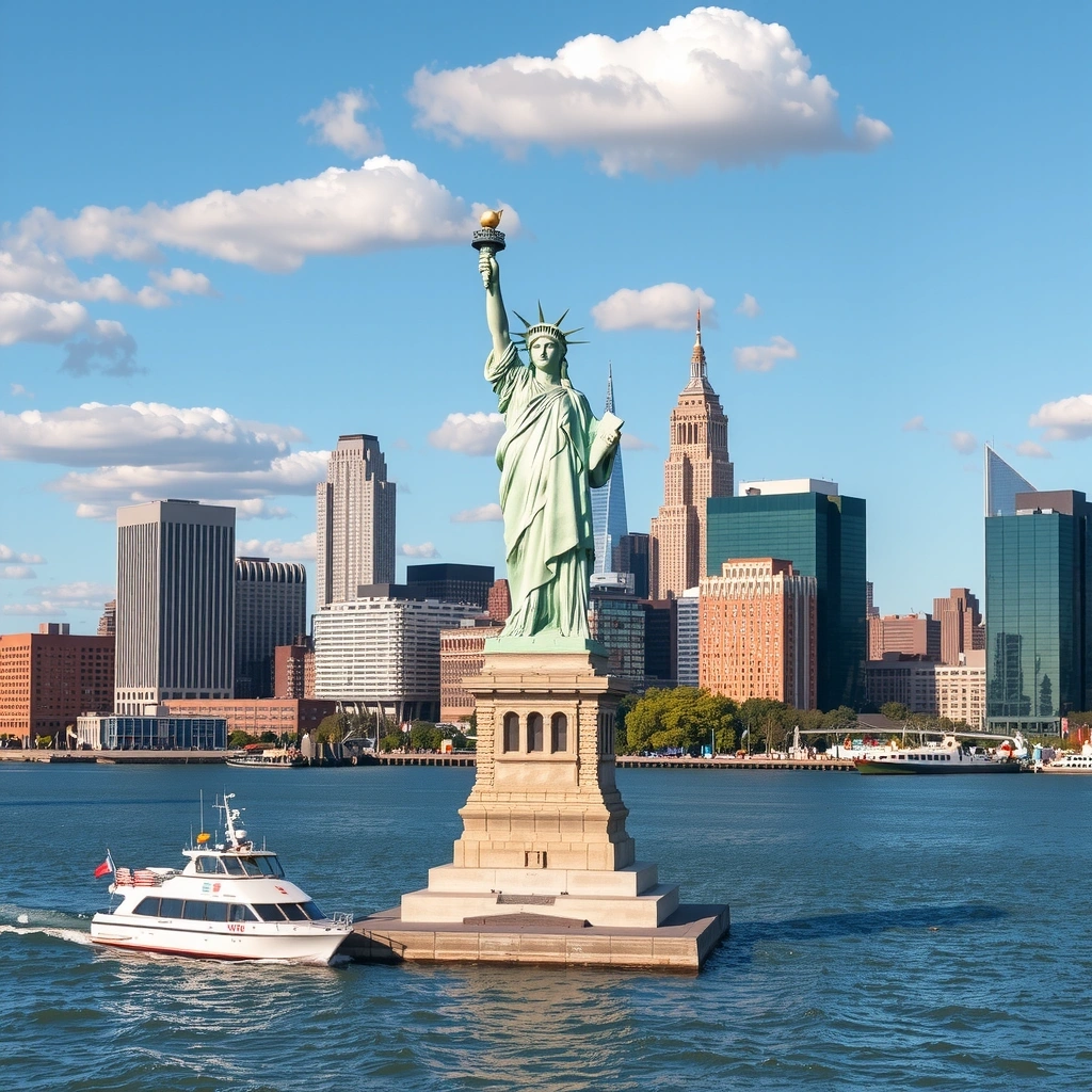 Статуя Свободы, Нью-Йорк